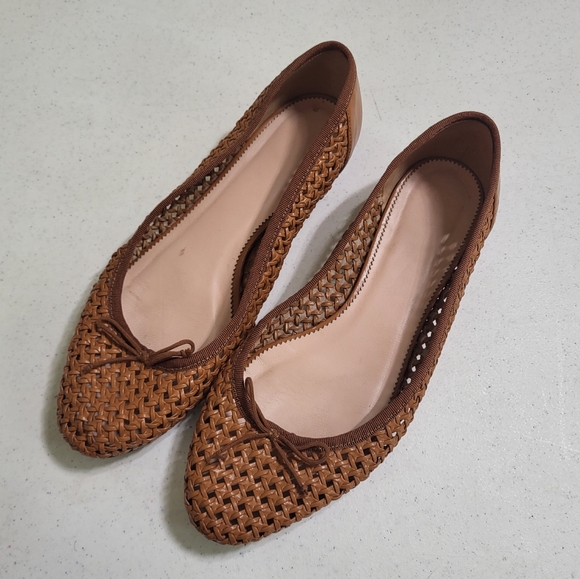 SOLD J. Crew Kiki Open Weave Ballet Flat - Picture 2 of 8